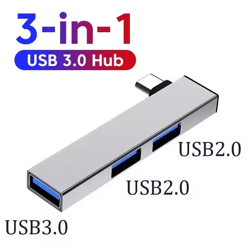 Desk Setup Usb Hub - 3-in-1 USB 3.0 HUB met 3