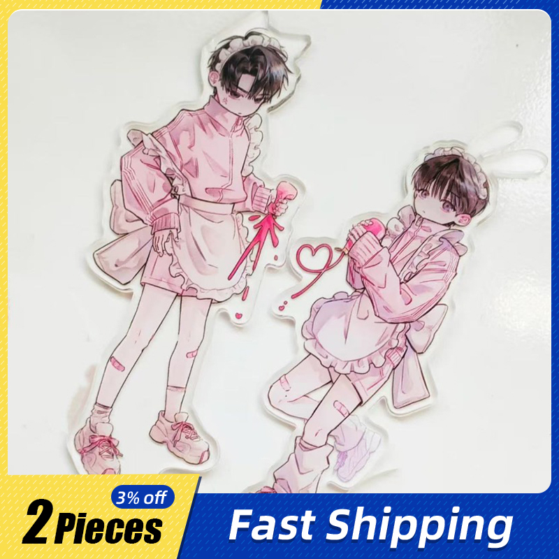 Desk Setup Kit - 10 cm/3.93in Acryl Anime Alwetende Reader's