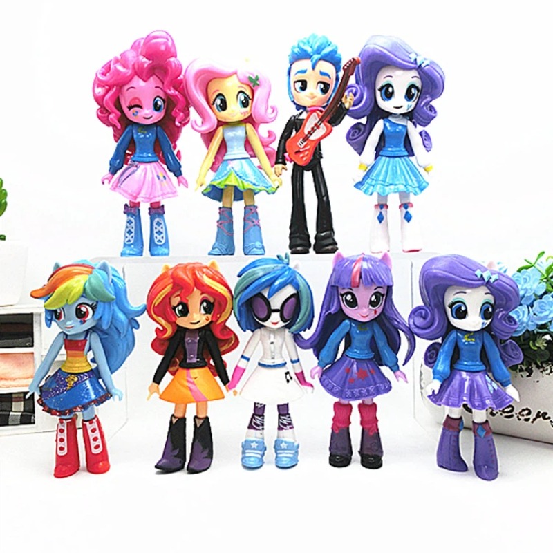 Desk Setup Kit - 9 stks/set Anime My Little Pony