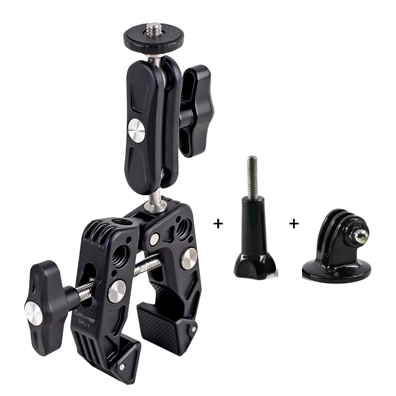 Monitor Arm Clamp - Metalen Super Klem met 360 Balhoofd