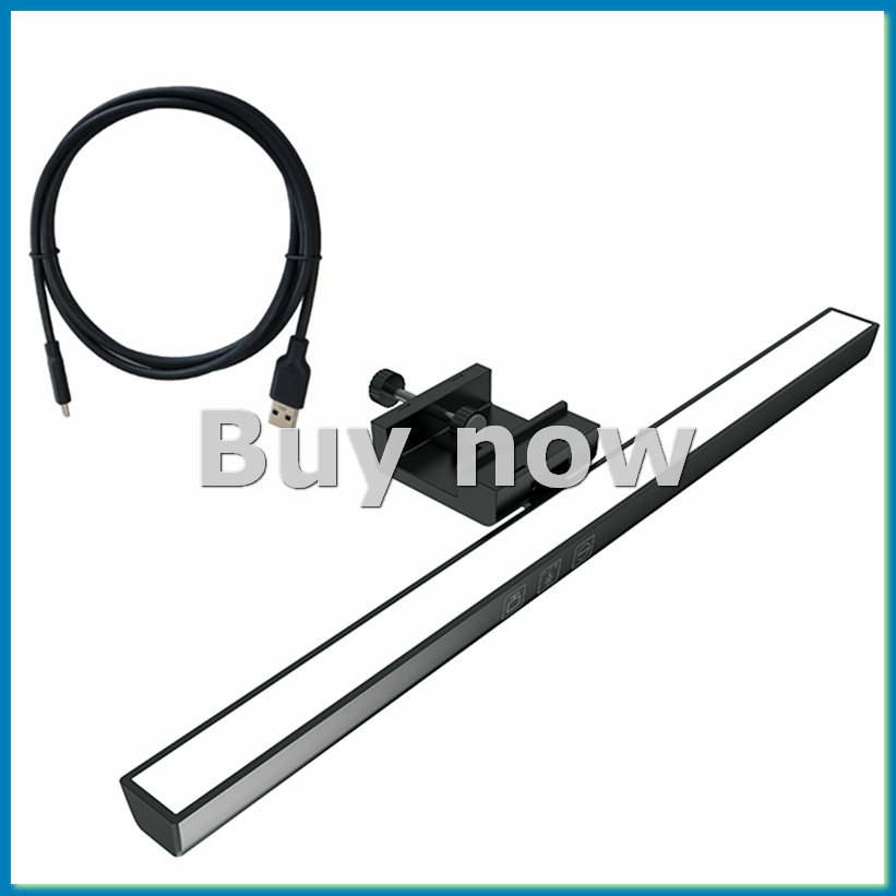 Led Desk Light Usb - Monitorlichtbalk, LED-bureaulamp Dimbare computerlamp Oogbeschermende lamp