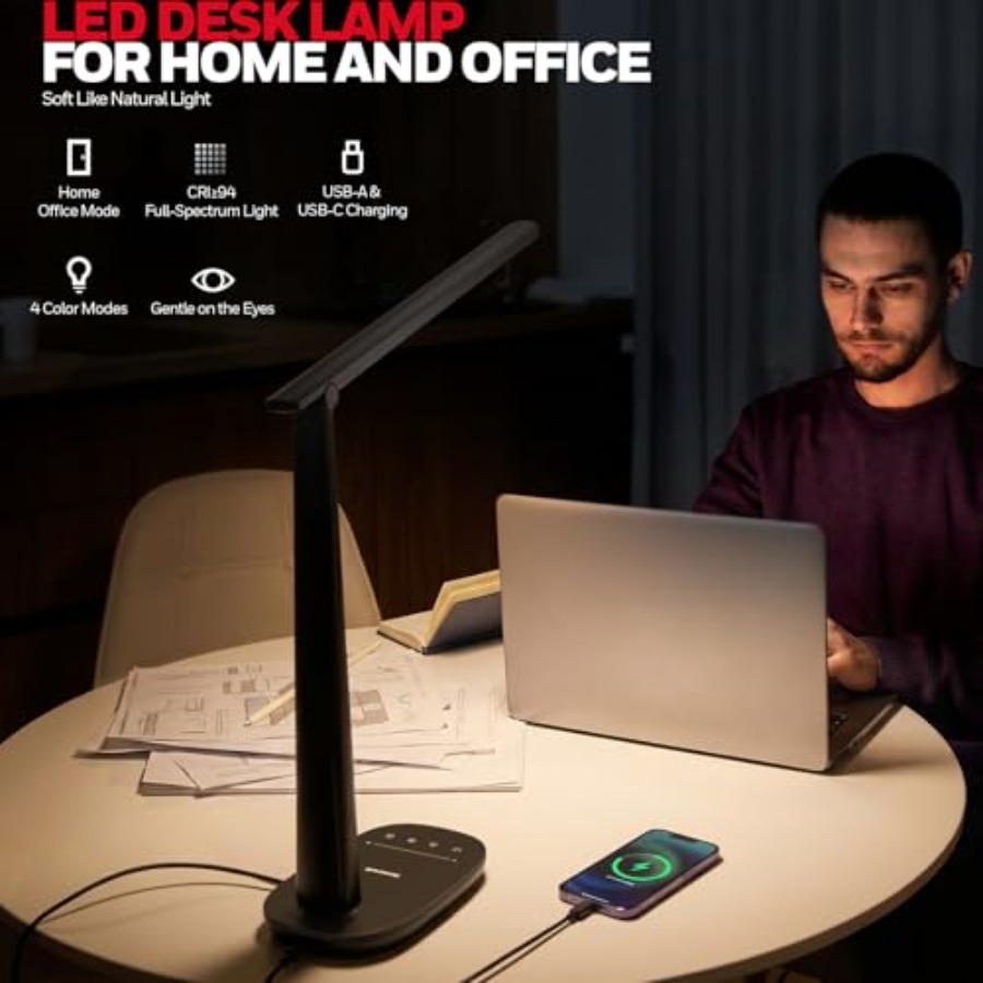 LED bureaulamp voor thuiskanto - Led Desk Light Usb recensie en prijs