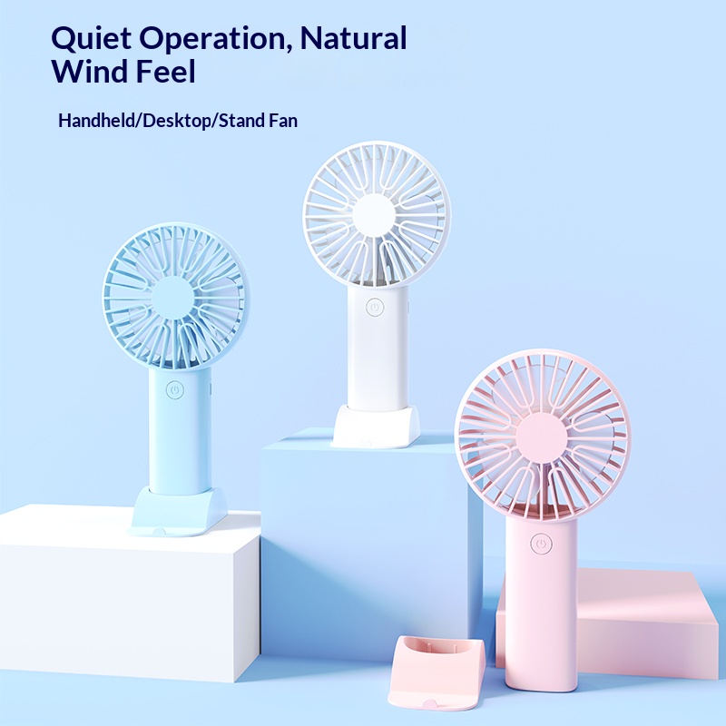 Mini-handventilator, 3-in-1 dr - Desk Setup Home Office recensie en prijs