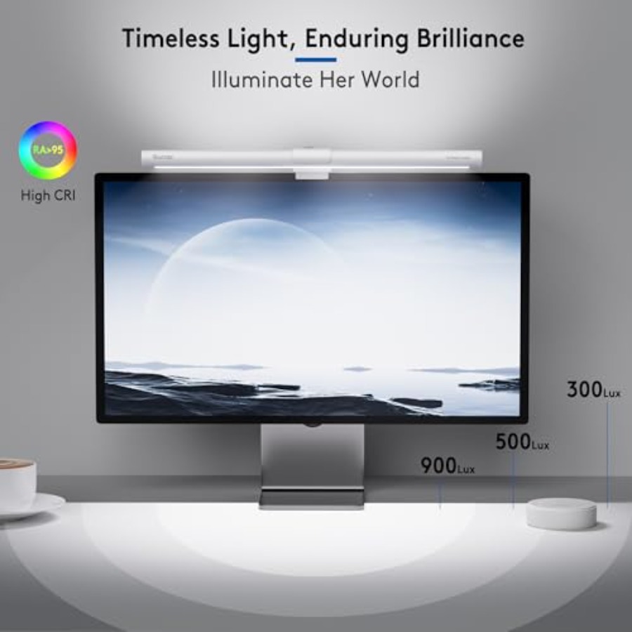 Monitorlichtbalk met afstandsb - Desk Setup Home Office recensie en prijs