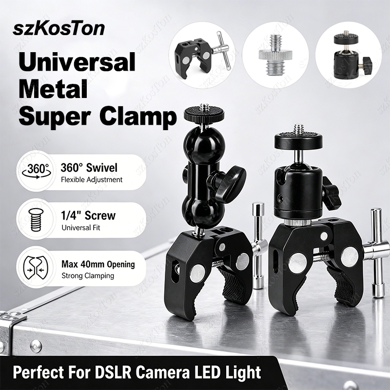 Camera Metal Super Klem 360 °  - Monitor Arm Clamp recensie en prijs