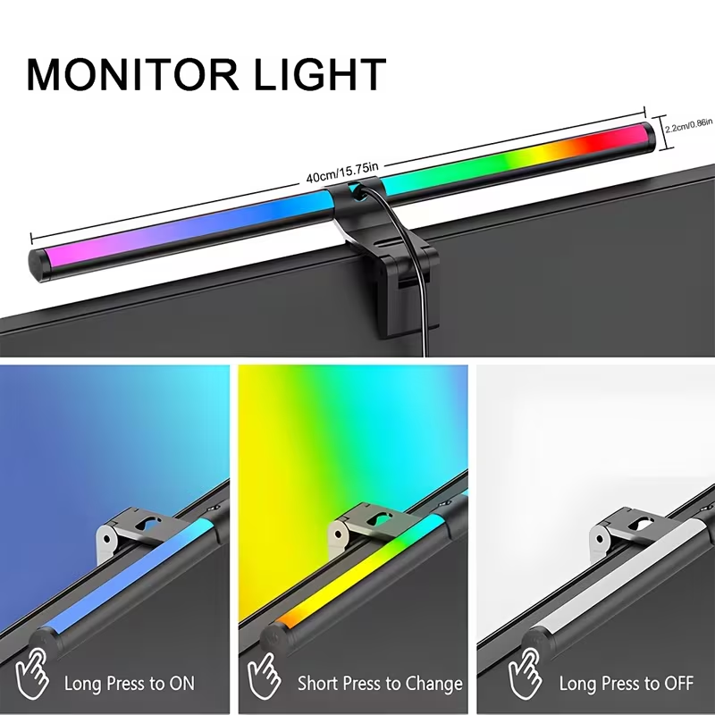 Monitor Lichtbalk RGB Lichtbal - Desk Setup Accessories recensie en prijs