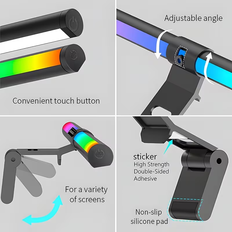 Monitor Lichtbalk RGB Lichtbal - Desk Setup Accessories recensie en prijs