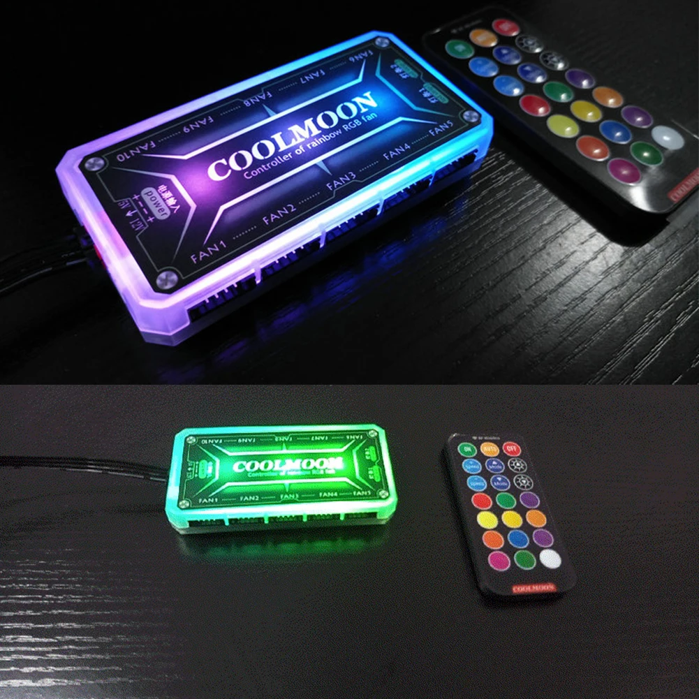 Coolmoon Argb Controller 12V 5 - Desk Setup Usb Hub recensie en prijs