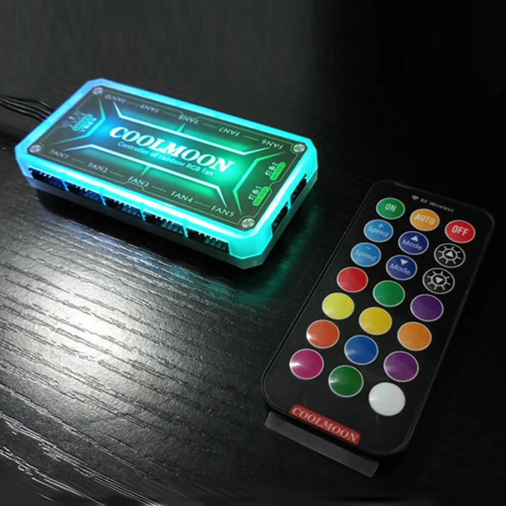 Coolmoon Argb Controller 12V 5 - Desk Setup Usb Hub recensie en prijs