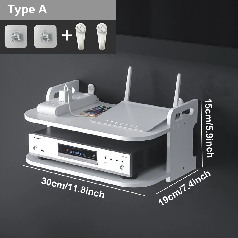 Wandmontage Router Kabel Organ - Desk Setup Accessories recensie en prijs