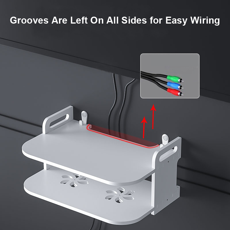Wandmontage Router Kabel Organ - Desk Setup Accessories recensie en prijs