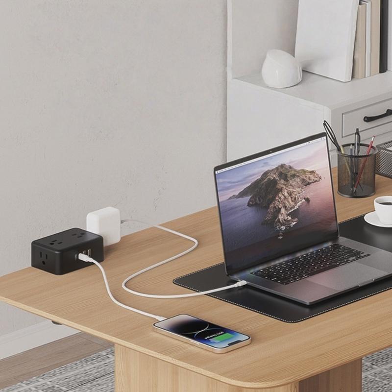 Stekkerdozen met veilige klemm - Desk Setup Usb Hub recensie en prijs