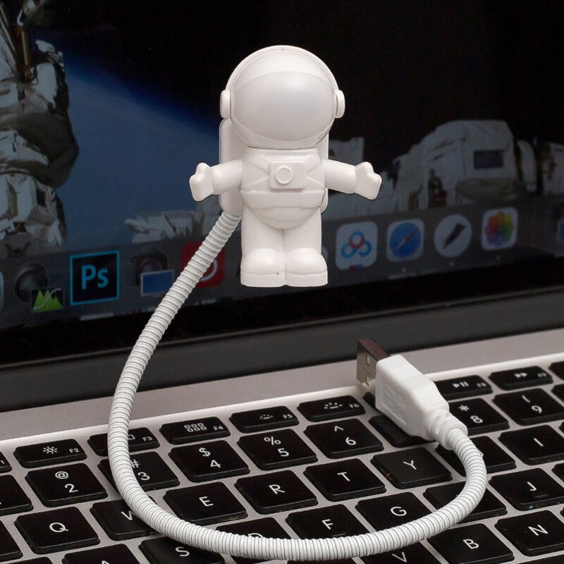 2 stuks Astronaut USB Nachtlam - Led Desk Light Usb recensie en prijs