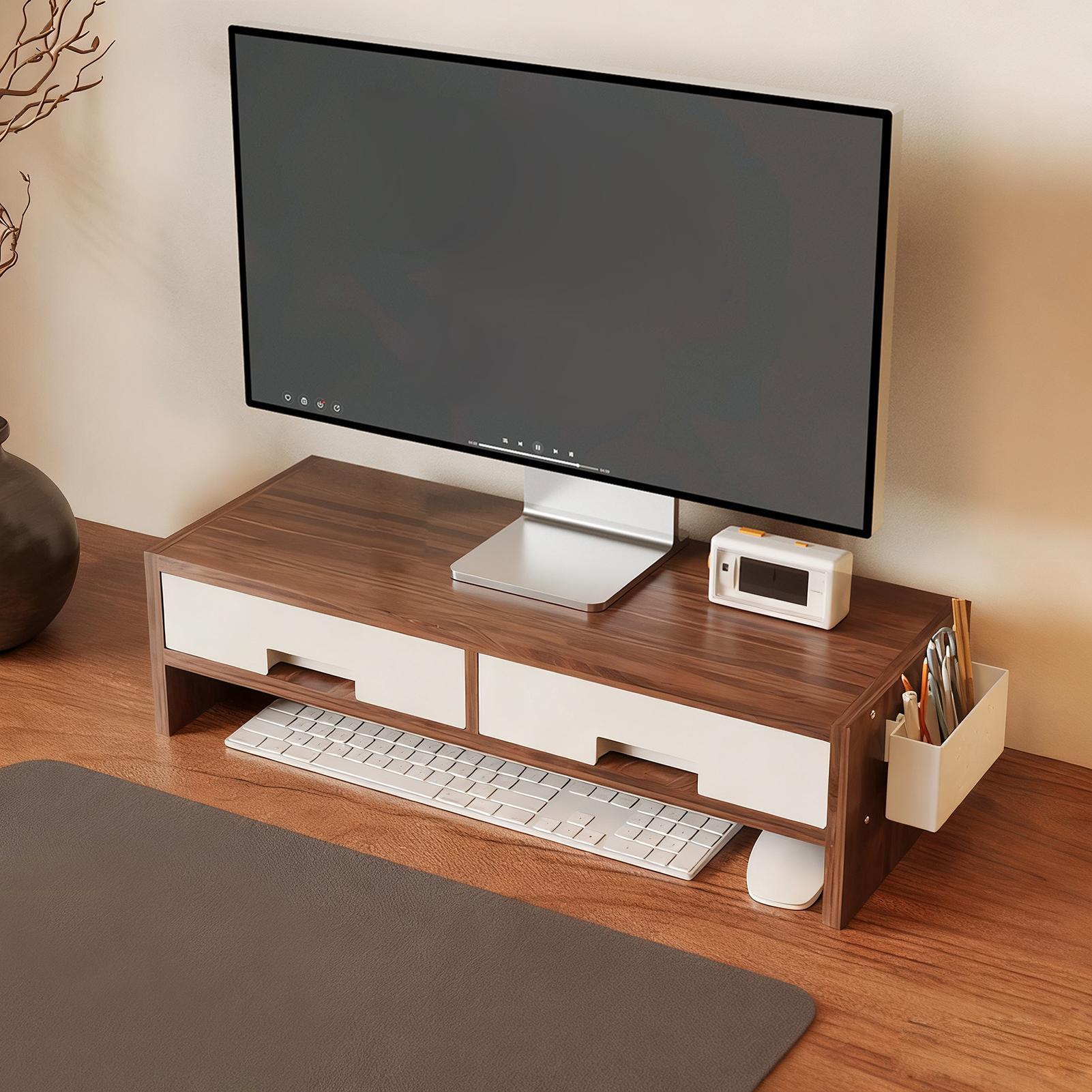 Bureau Monitor Stand Riser Dub - Desk Setup Home Office recensie en prijs