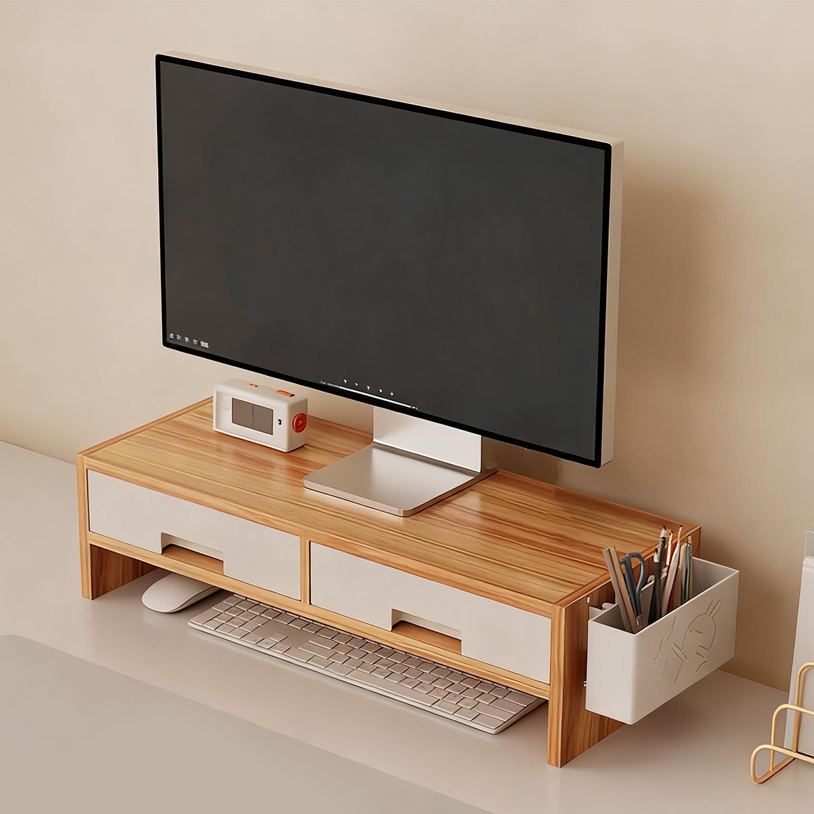 Bureau Monitor Stand Riser Dub - Desk Setup Home Office recensie en prijs