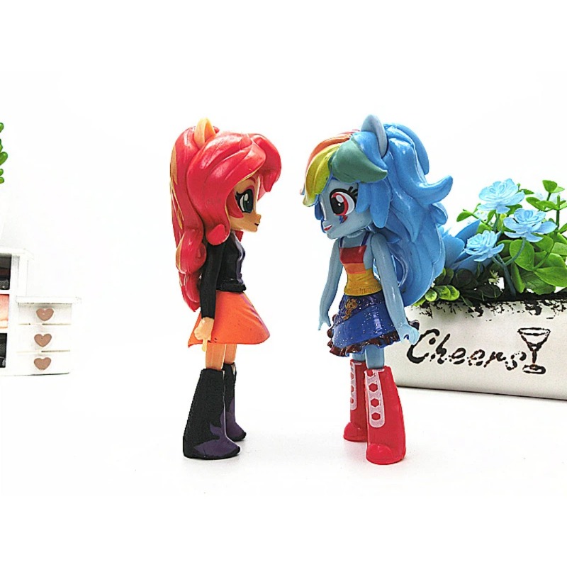 9 stks/set Anime My Little Pon - Desk Setup Kit recensie en prijs