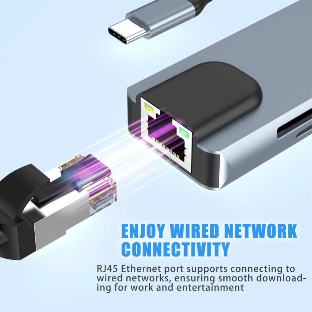 USB-C Hub 8/7-in-1 4K HDMI Ada - Desk Setup Usb Hub recensie en prijs