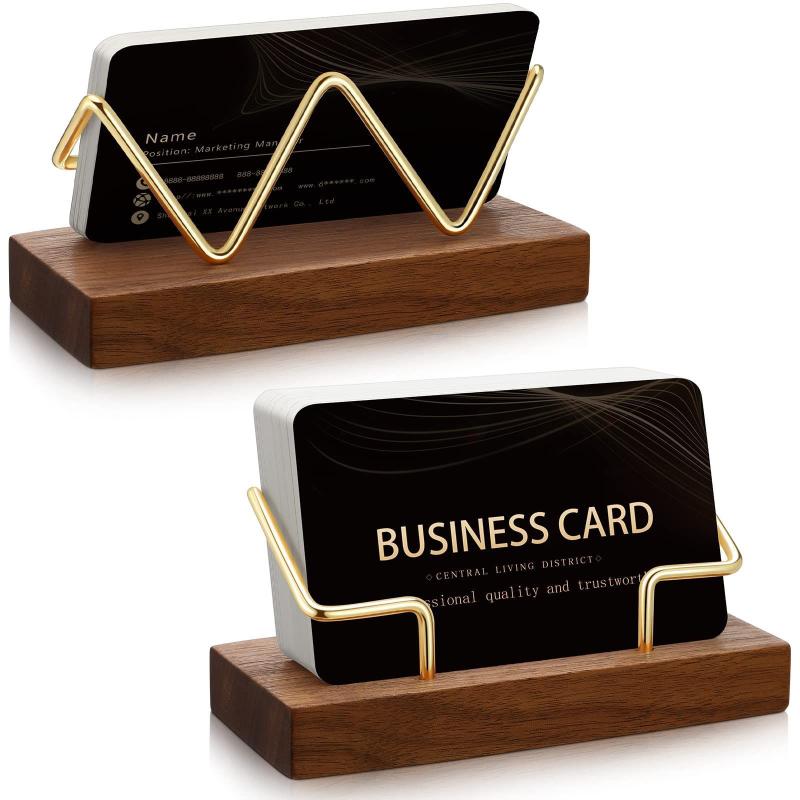 【A8】Houten visitekaartjeshoude - Desk Setup Home Office recensie en prijs