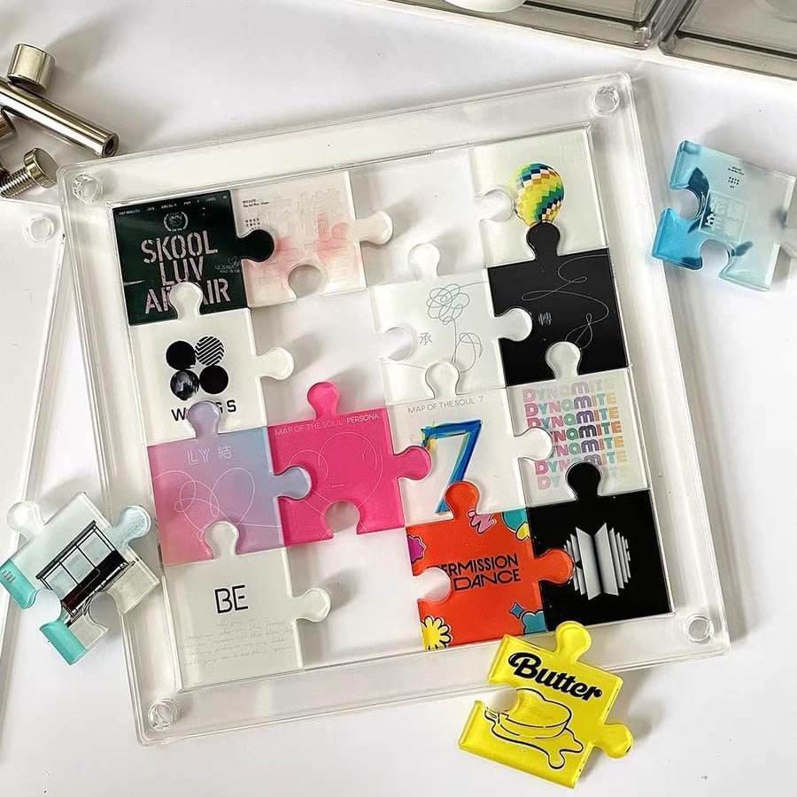 Aangepaste acryl puzzel displa - Desk Setup Home Office recensie en prijs