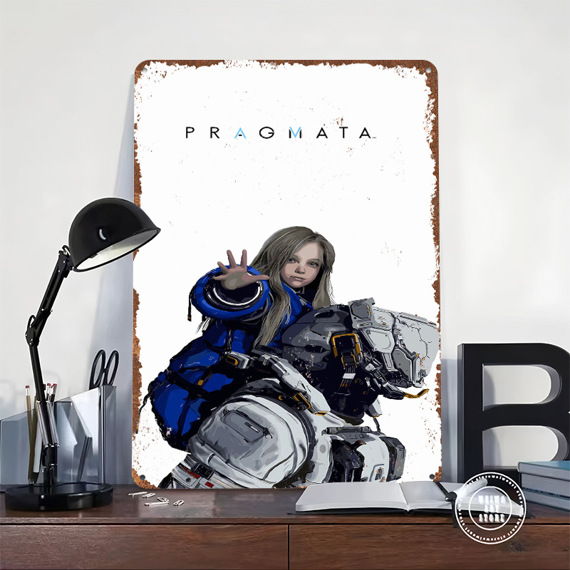 Pragmata Game Character Metal  - Desk Setup Poster recensie en prijs