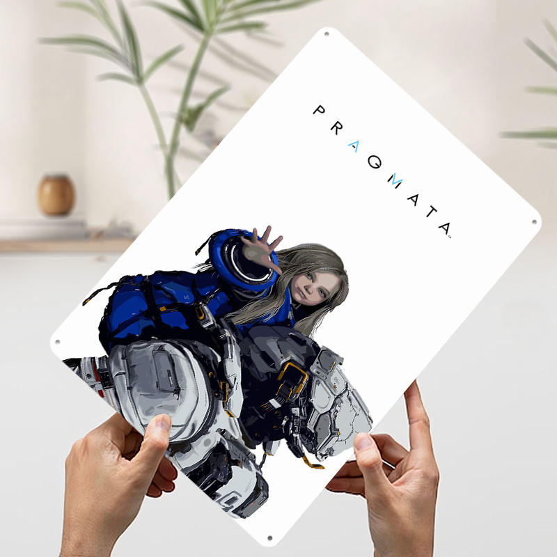 Pragmata Game Character Metal  - Desk Setup Poster recensie en prijs