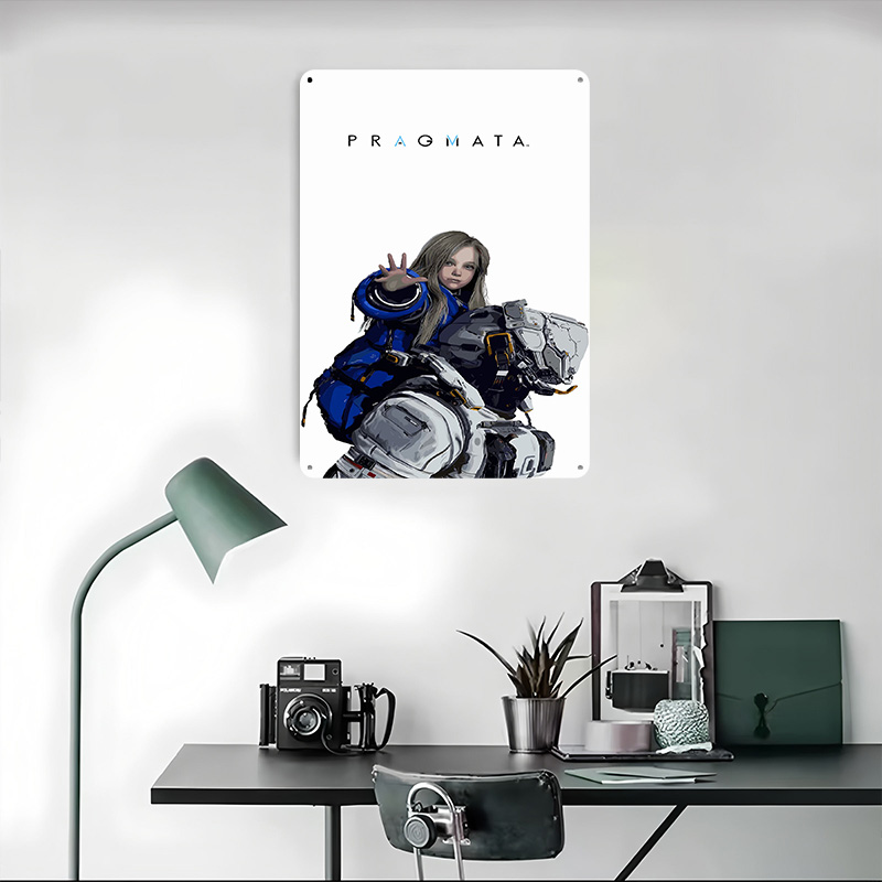 Pragmata Game Character Metal  - Desk Setup Poster recensie en prijs