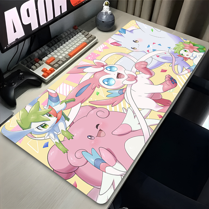 Grote roze schattige muismat X - Desk Setup Accessories recensie en prijs