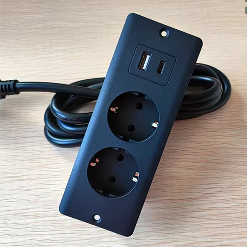 EU KR Tafelverzonken stopconta - Desk Setup Usb Hub recensie en prijs