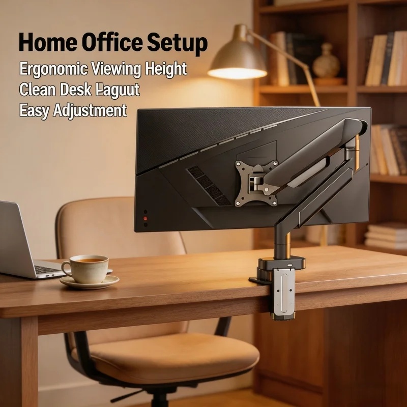 Beugel voor één monitor voor s - Monitor Arm Clamp recensie en prijs