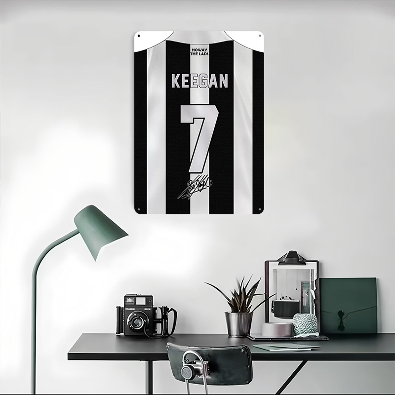 Kevin Keegan 7 Newcastle voetb - Desk Setup Poster recensie en prijs