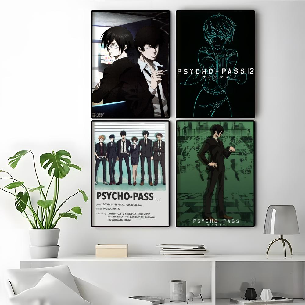 Animatie P-Psycho-Pass Bureaus - Desk Setup Poster recensie en prijs