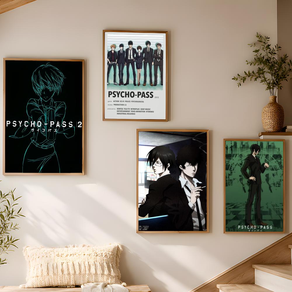 Animatie P-Psycho-Pass Bureaus - Desk Setup Poster recensie en prijs