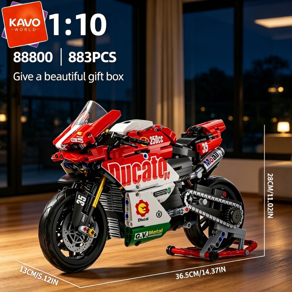 KAVOWORLD 883-delige 1:10 race - Desk Setup Kit recensie en prijs